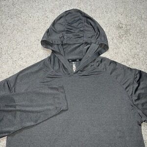 LEGEND INSPIRE Men's Black Long Sleeve Hoodie Sweatshirt Size M